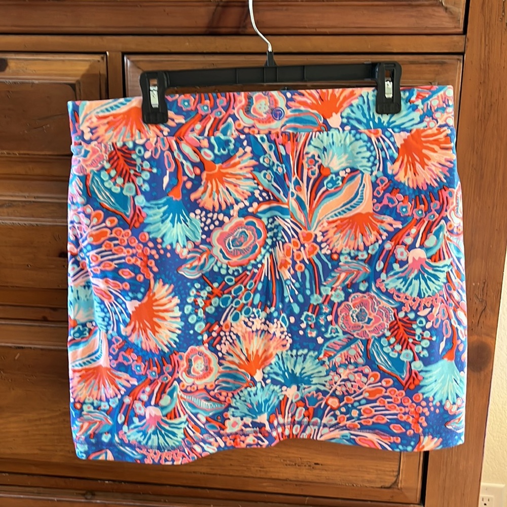 Talbots Colorful Floral Skort - Picture 2 of 5